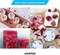 Dried Flower Red Plum Biodegradable Confetti - Flower Petals for Weddings, Flower Girl Toss, Wedding